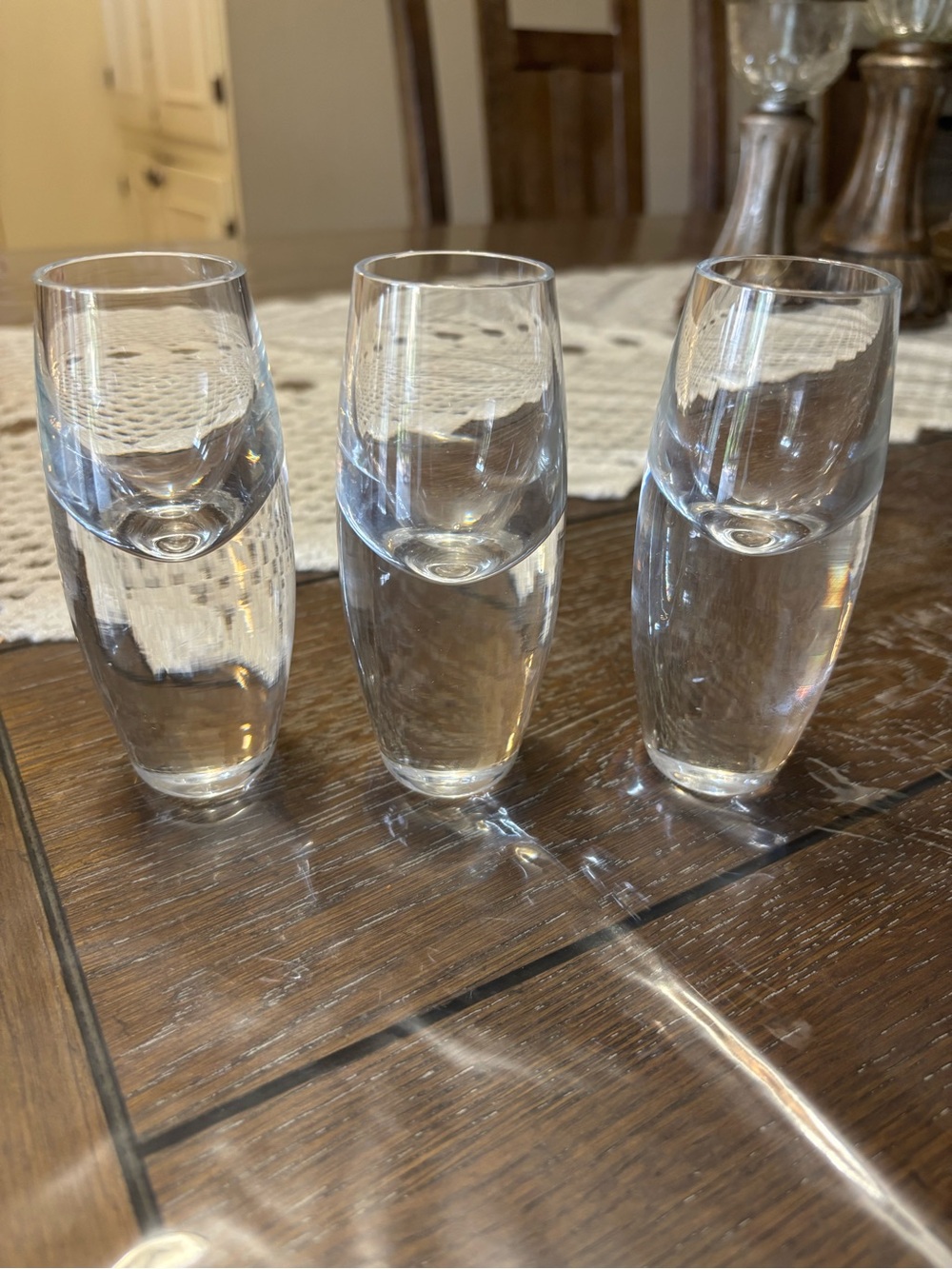 Krosno Poland Kirby Cordial Shot Glasses (3)